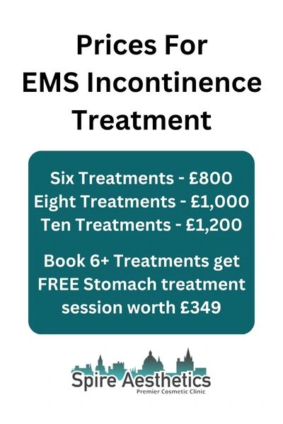 EMS Incontinence Treatment Prices Crewe