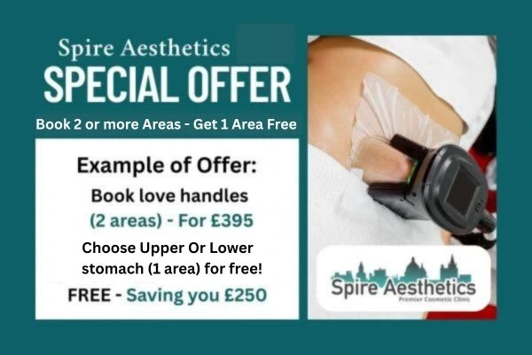 Fat Freezing Promotion Crewe from Spire Aesthetics - Book Today!