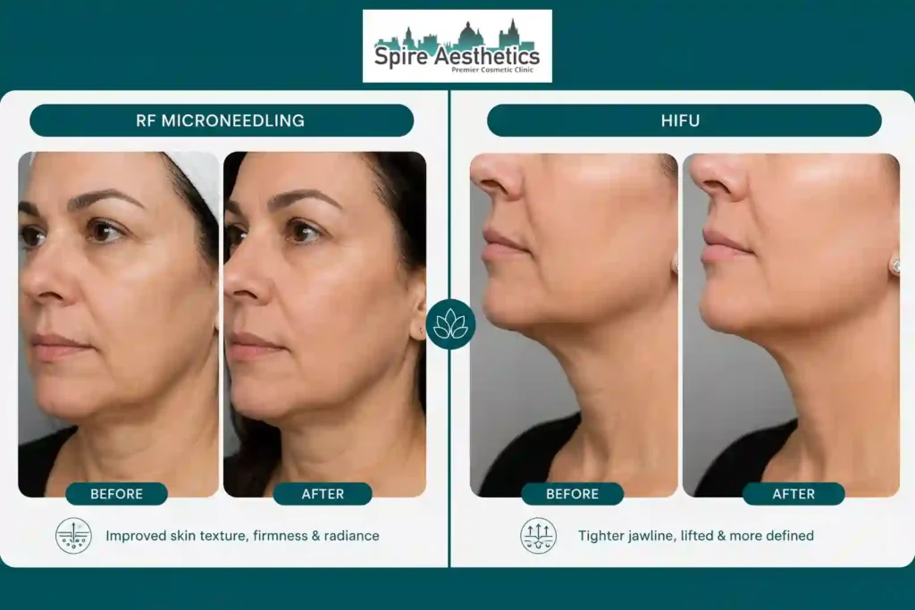 Can RF Microneedling and HIFU Be Combined Crewe?